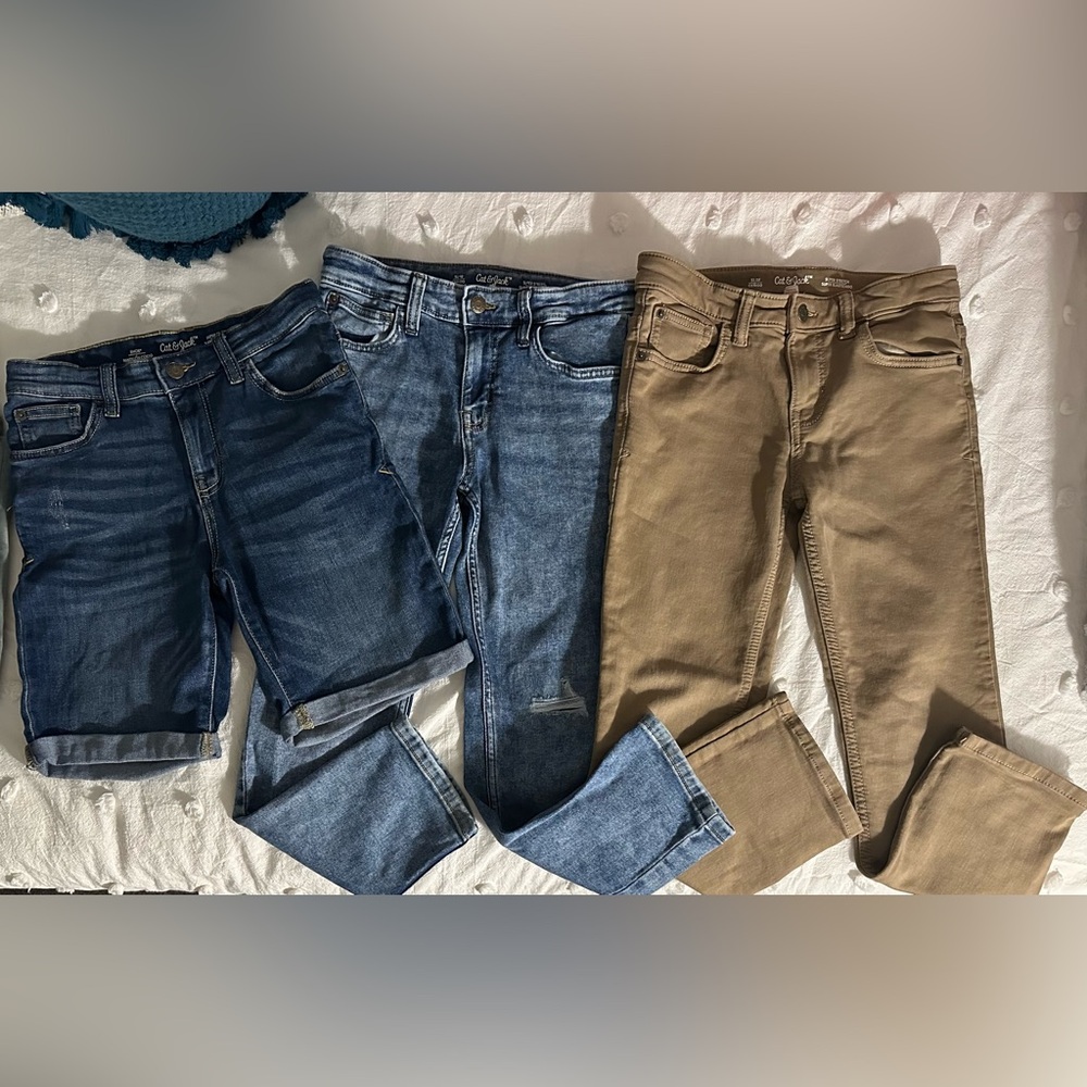 Kids Size 10 Cat & Jack Bottoms Set of 3